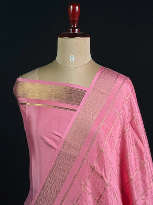 Self Check Zari Woven Saree