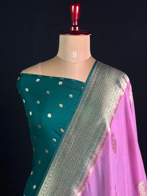 Semi Georgette Silk Saree with Elegant Mango Design