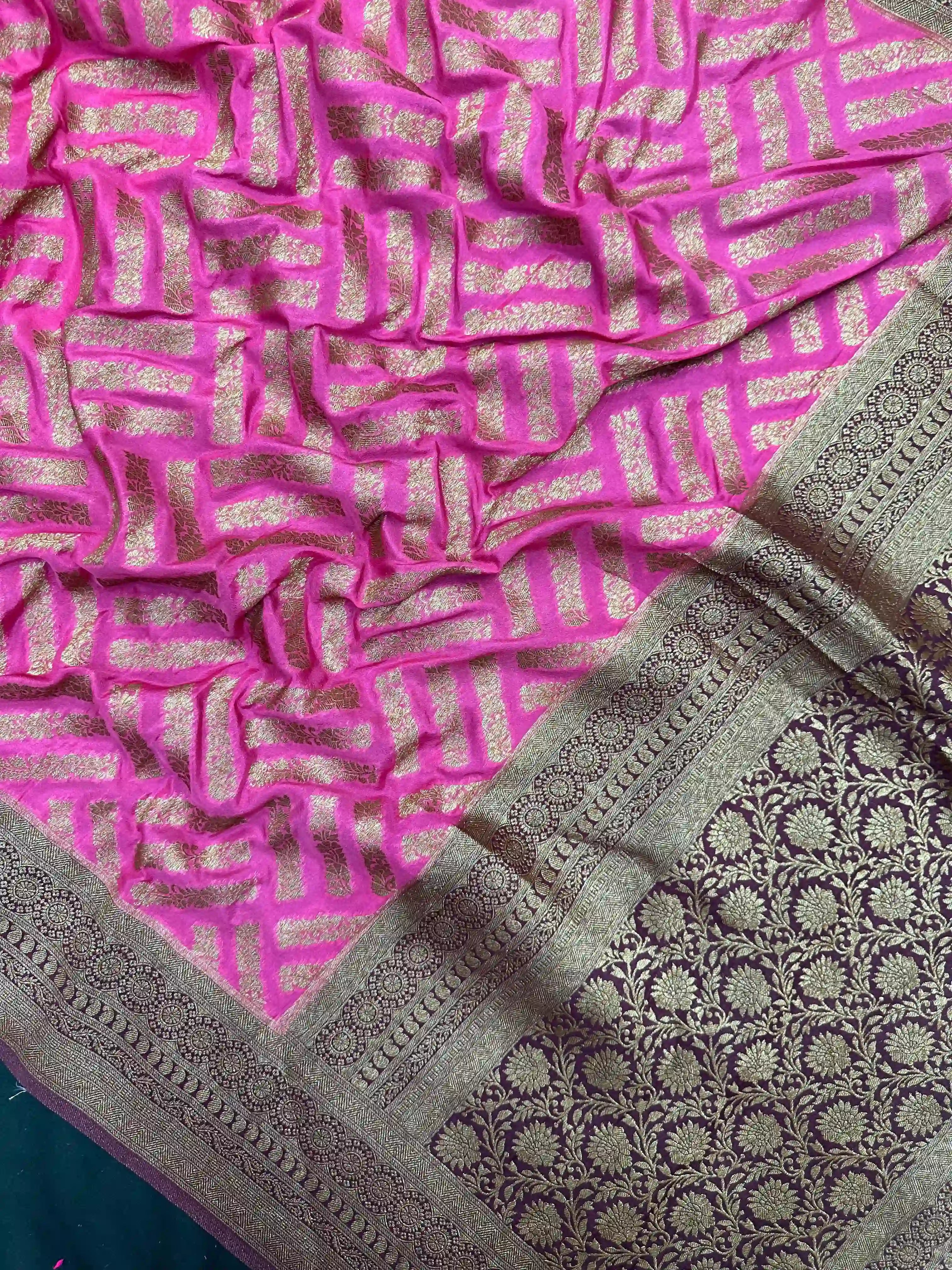 Printed Silk Georgette Saree