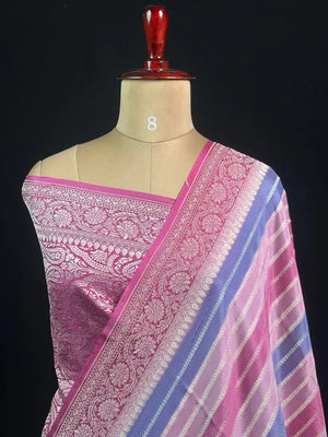 Pure Banarasi Crepe Silk Saree