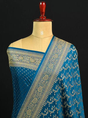 Pure Banarasi Crepe Saree