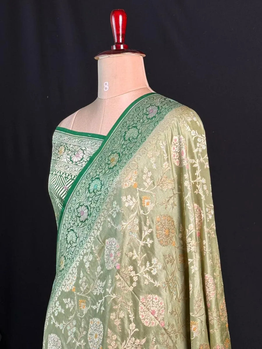 Wedding Special Pure Dyable Katan Silk Saree–Premium Quality