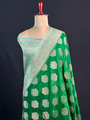 Wedding Special Pure Dyable Katan Silk Saree–Premium Quality