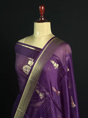 Pure Mashru Kota Silk Saree – Lightweight