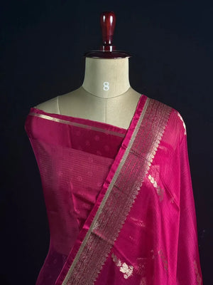 Pure Mashru Kota Silk Saree – Lightweight