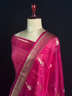 Pure Mashru Kota Silk Saree – Lightweight