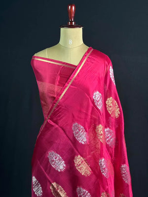 Pure Mashru Kota Silk Saree – Lightweight