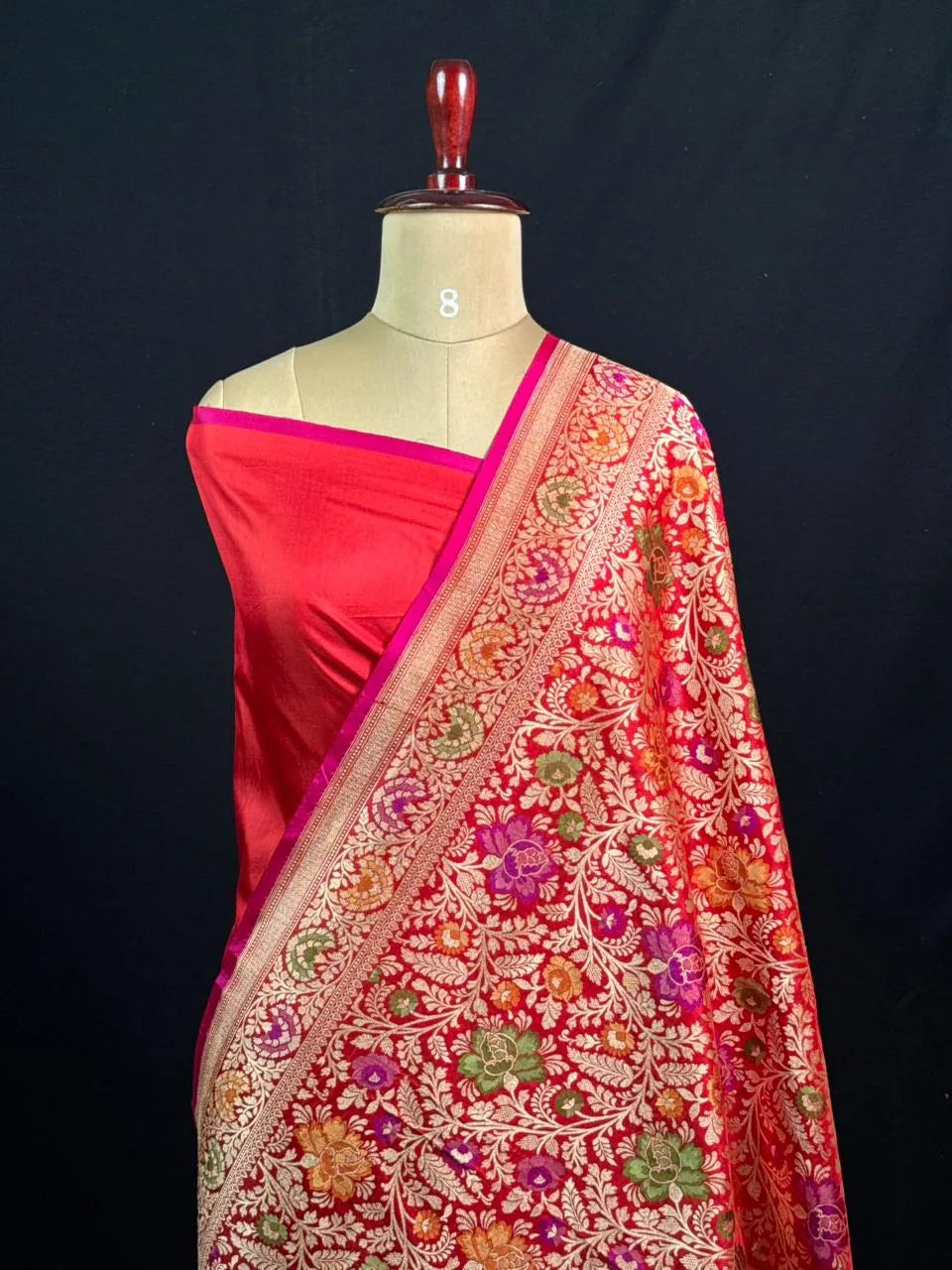 Banarasi Inspired Pure Patola Katan Silk
