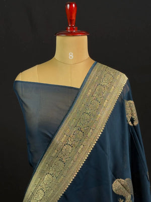 Premium Pure Viscose Semi Banarasi Saree – Traditional Ethnic Wear