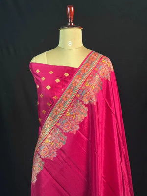 Ultra-Soft Pashmina Silk – Winter Luxury Saree