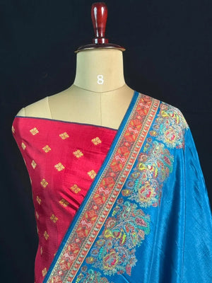 Ultra-Soft Pashmina Silk – Winter Luxury Saree