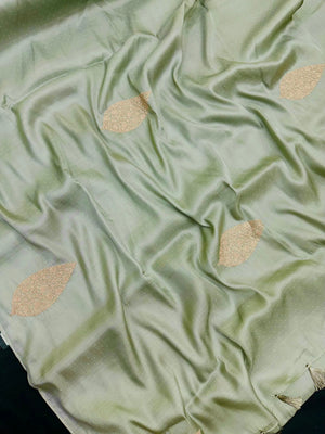 Paper silk saree with crisp finish and elegant sheen – perfect for festive and daily wear