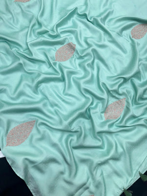 Paper silk saree with crisp finish and elegant sheen – perfect for festive and daily wear