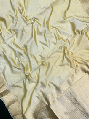 Woman wearing a Party Wear Semi Silk Saree with rich shine and elegant drape, ideal for festive events and evening parties.