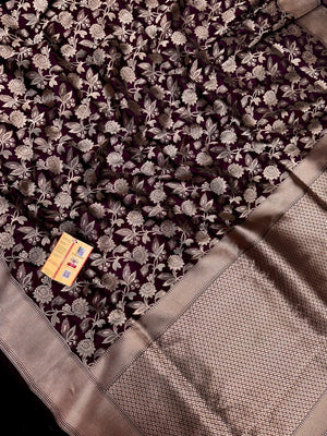 Pure Katan Silk Saree – Eternal Elegance for Every Occasion-Plain Pure Katan Silk