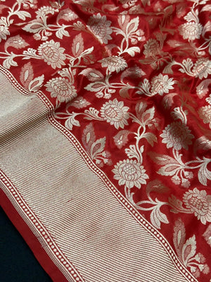 Pure Katan Silk Saree – Eternal Elegance for Every Occasion-Plain Pure Katan Silk