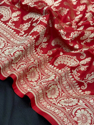 Designer Plain Katan Silk Saree for Elegant Occasions (Plain Pure KatanSilk)