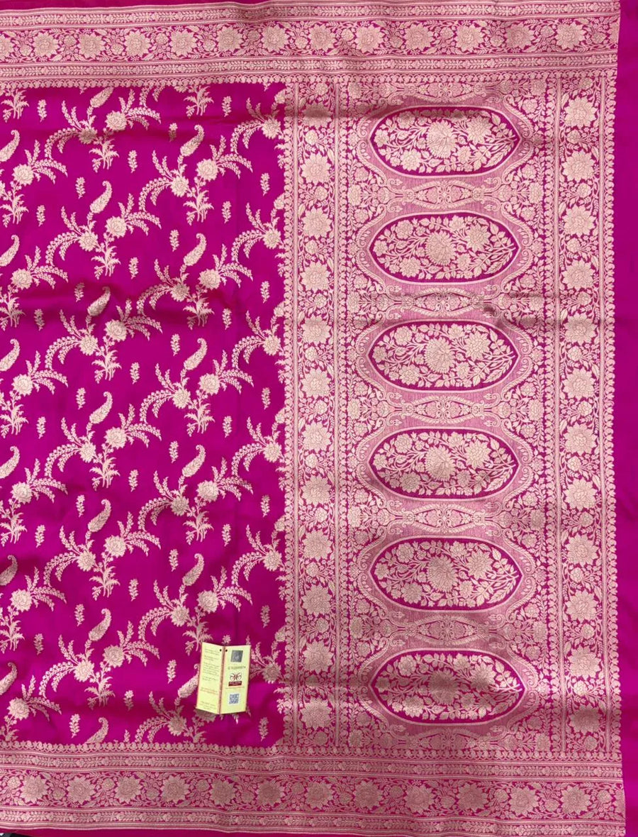 Designer Plain Katan Silk Saree for Elegant Occasions (Plain Pure Katan Silk)