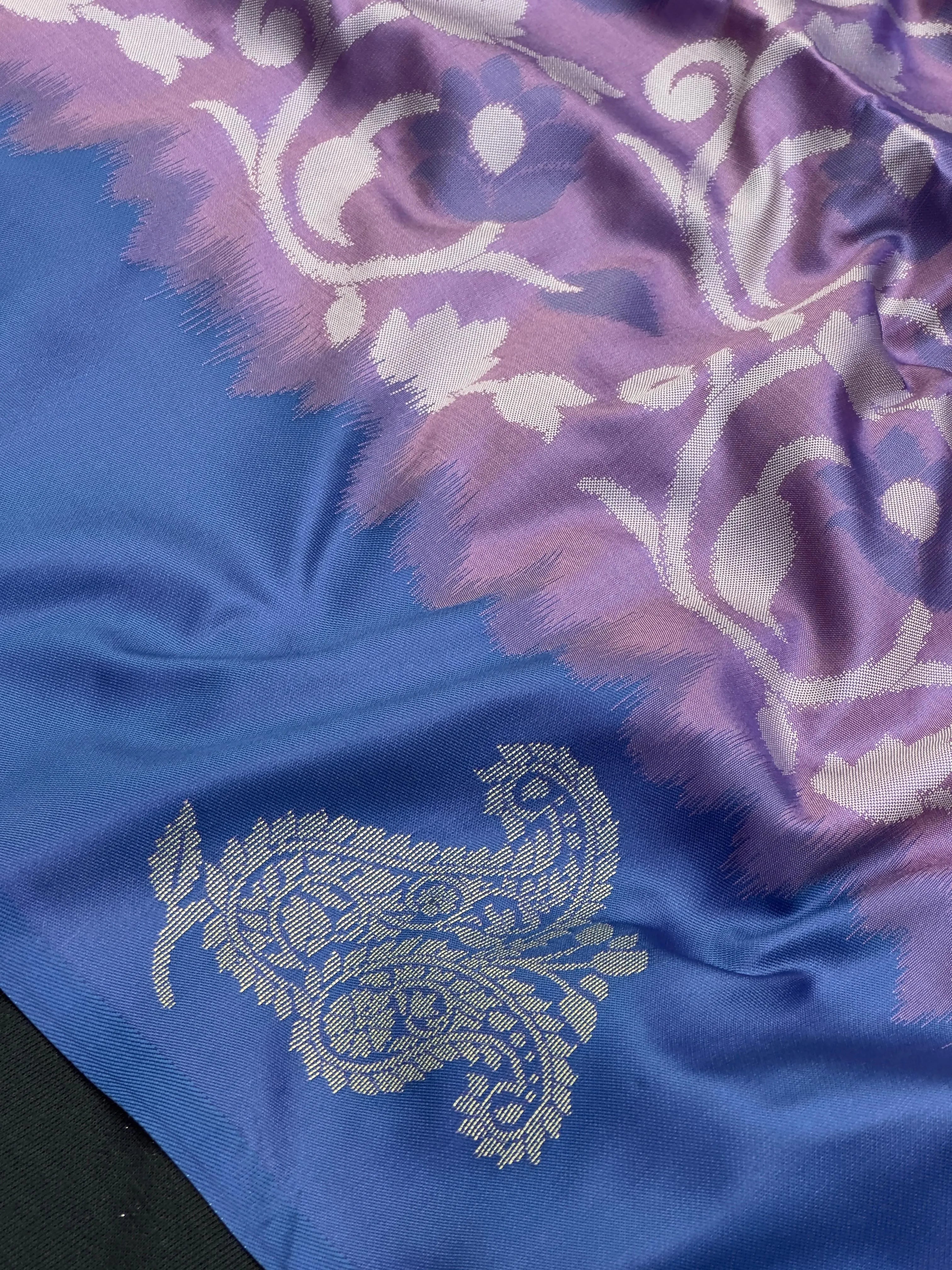 Elegant Design Semi Silk Pochampally Saree – Perfect for Regular Wear