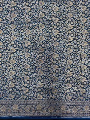 Pure Banarasi Crepe Saree