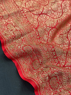 Pure Banarasi Crepe Saree