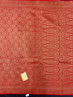 Pure Banarasi Crepe Saree