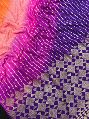 Pure Banarasi Crepe Saree