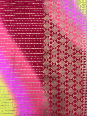 Pure Banarasi Crepe Saree