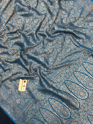 Pure Banarasi Crepe Silk Saree