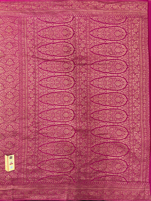 Pure Banarasi Crepe Silk Saree