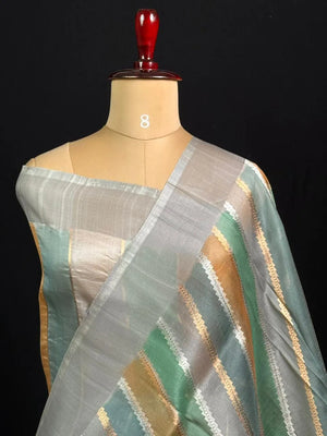 Timeless Elegance in Pure Tissue Kota Silk