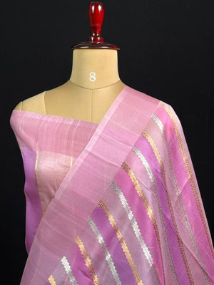 Timeless Elegance in Pure Tissue Kota Silk