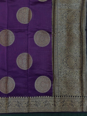 Pure Chinya silk saree with natural sheen and traditional handwoven design – ideal for festive and wedding wear