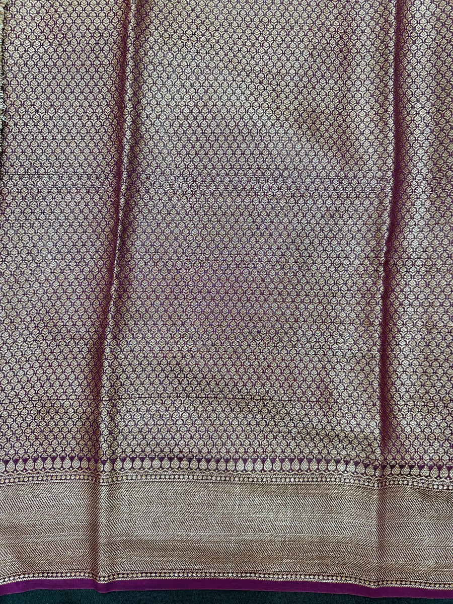 Pure Chinya silk saree with natural sheen and traditional handwoven design – ideal for festive and wedding wear