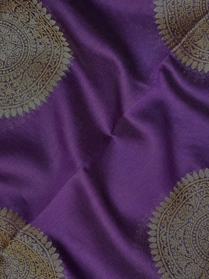 Pure Chinya silk saree with natural sheen and traditional handwoven design – ideal for festive and wedding wear
