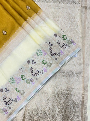 Pure Gulabi Viscose Saree