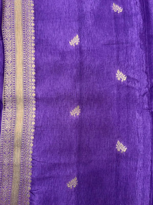 Pure Gulabi Viscose Saree