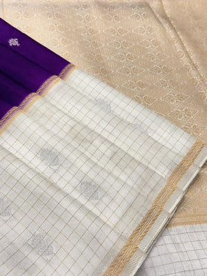 Pure Gulabi Viscose Saree