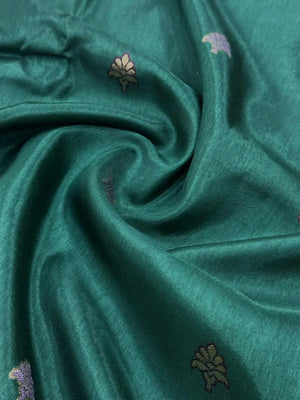 Pure Gulabi Viscose Saree