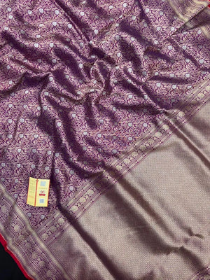 Pure Katan Silk Saree – Eternal Elegance for Every Occasion-Plain Pure Katan Silk