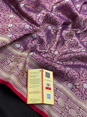 Pure Katan Silk Saree – Eternal Elegance for Every Occasion-Plain Pure Katan Silk