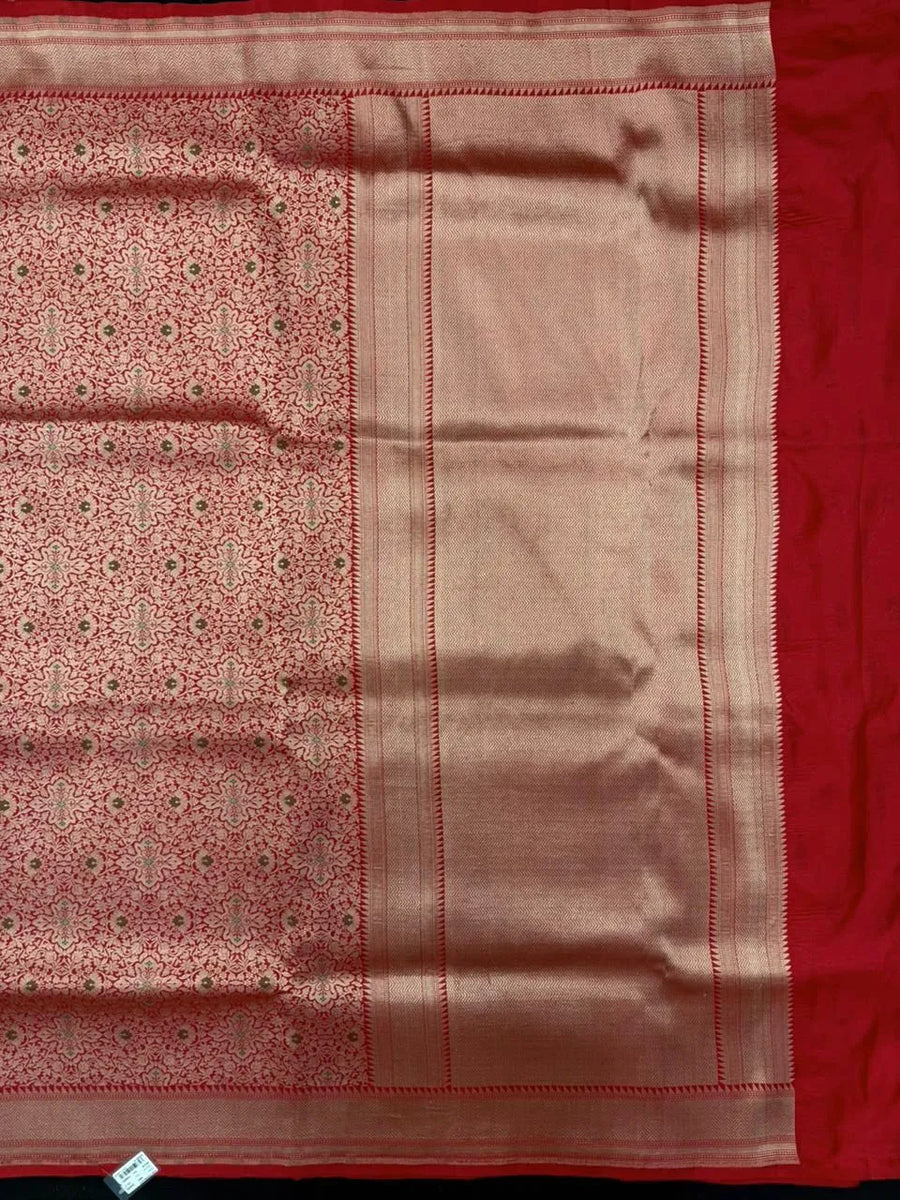 Banarasi Pure Katan Alfi Silk Saree