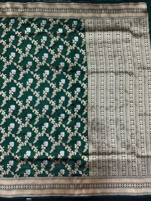 Pure Katan Silk Saree – Eternal Elegance for Every Occasion-Plain Pure Katan Silk