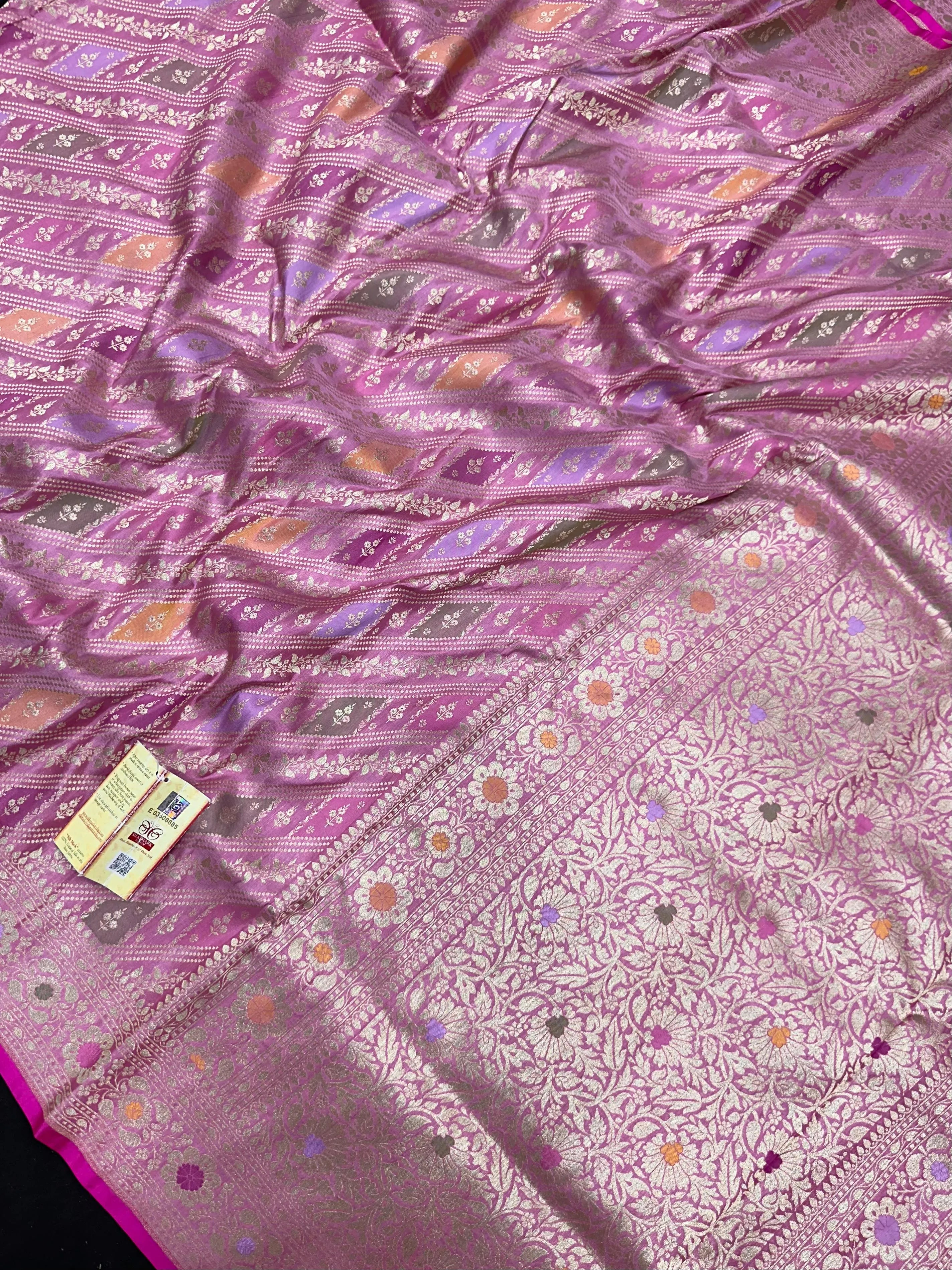 Pure Katan Silk Saree – Eternal Elegance for Every Occasion-Plain Pure Katan Silk (Copy)