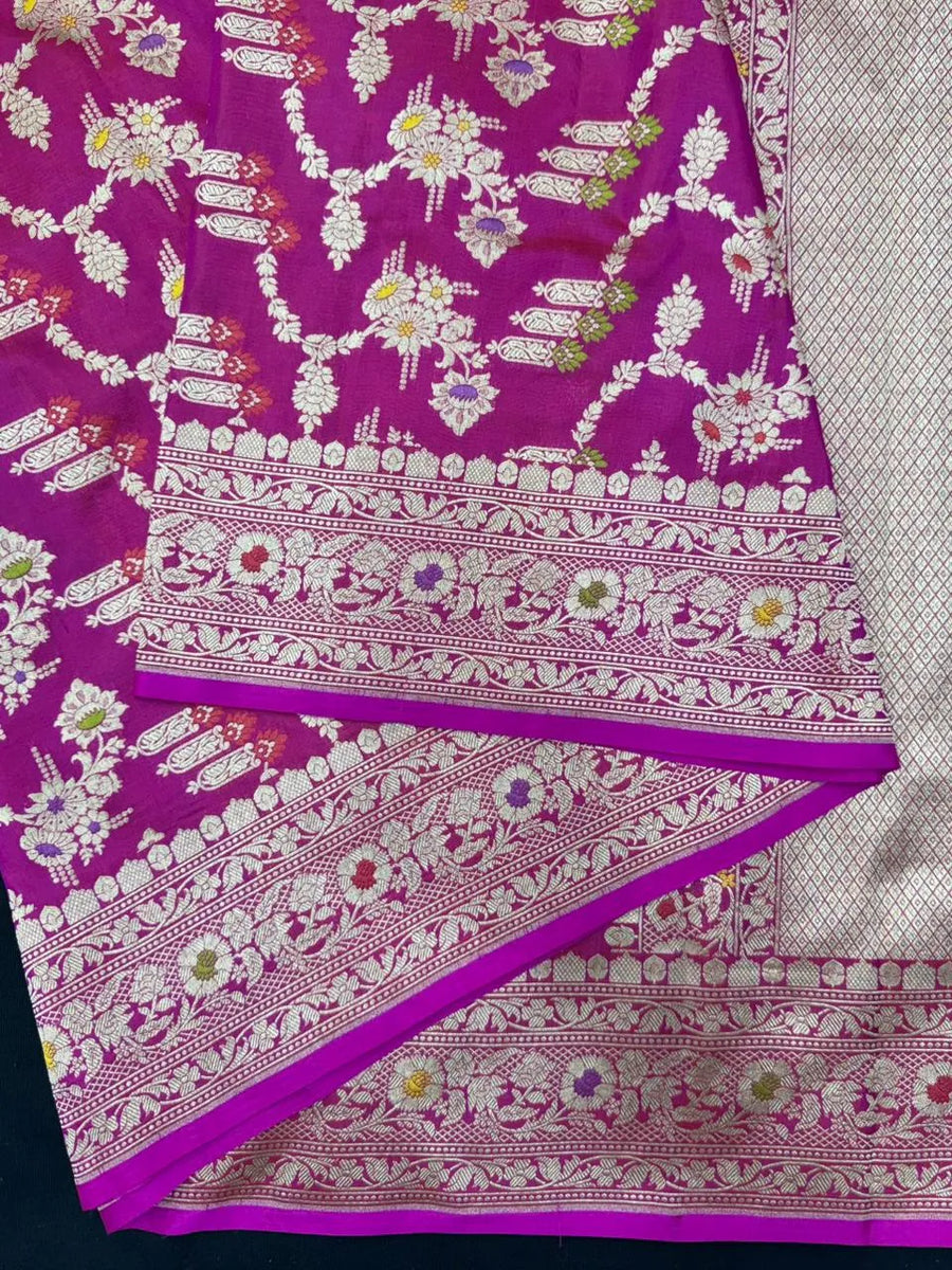 Pure Katan Silk Saree – Eternal Elegance for Every Occasion-Pure Kataan Patola