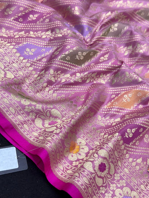 Pure Katan Silk Saree – Eternal Elegance for Every Occasion-Plain Pure Katan Silk (Copy)