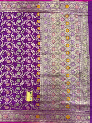 Pure Katan Silk Saree – Eternal Elegance for Every Occasion-Plain Pure Katan Silk