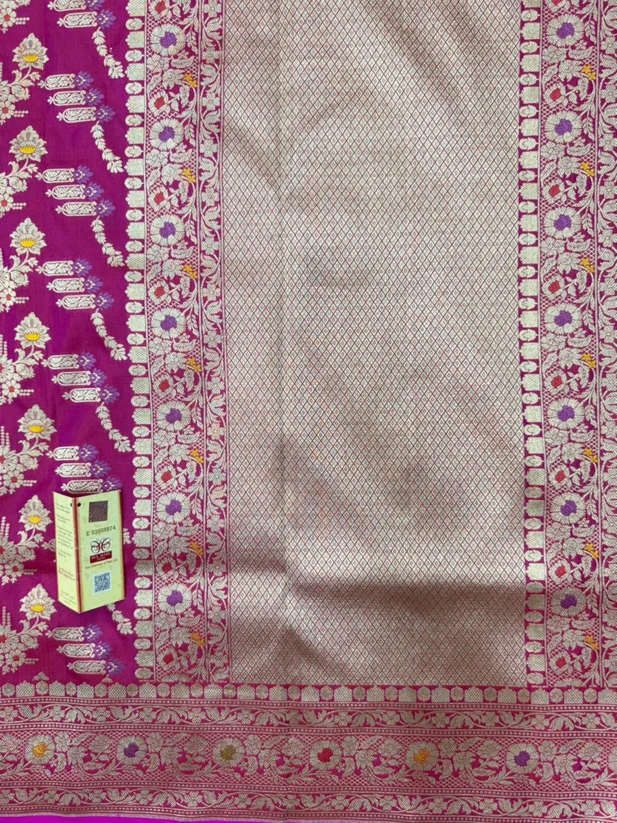 Pure Katan Silk Saree – Eternal Elegance for Every Occasion-Pure Kataan Patola