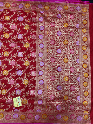 Pure Katan Silk Saree – Eternal Elegance for Every Occasion-Plain Pure Katan Silk