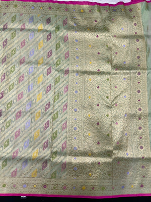 Pure Katan Silk Saree – Eternal Elegance for Every Occasion-Plain Pure Katan Silk (Copy)